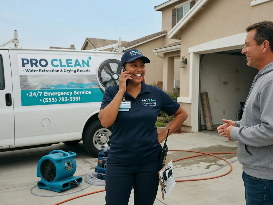 Water Extraction & Drying Clearlake, CA FAQs